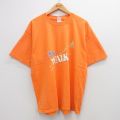 00s 半袖Tシャツ THE WALK オレンジ XL | 古着