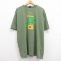 00s 半袖Tシャツ grass ROOTS グリーン XL | 古着