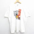半袖Tシャツ バスケットボール ホワイト XL | 古着
