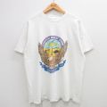 ヘインズ 90s 半袖Tシャツ 湾岸戦争ワシ ホワイト XL | 古着