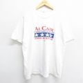 00s 半袖Tシャツ AL CARR ホワイト XL | 古着