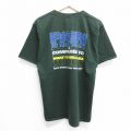 00s 半袖Tシャツ PAIN IS NOTHING グリーン L | 古着