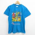 90s 半袖Tシャツ ビーチ ブルー M | 古着