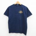 00s 半袖Tシャツ CANANDAIGUA ネイビー L | 古着