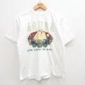 00s 半袖Tシャツ ARUBA ホワイト L | 古着