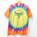 00s 半袖Tシャツ タイダイ オレンジ XL | 古着