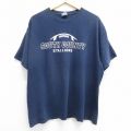 00s 半袖Tシャツ SOUTH COUNTY STALLIONS ネイビー XL | 古着