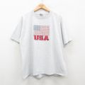 All Sport 00s 半袖Tシャツ USAロゴ グレー XL | 古着