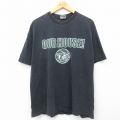 00s 半袖Tシャツ ミシガンステートスパルタンズ ブラック XL | 古着