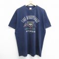 ジャージーズ 90s 半袖Tシャツ ウィニペソーキー湖 ネイビー XL | 古着