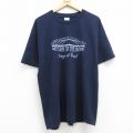 00s 半袖Tシャツ フットボール ネイビー L | 古着