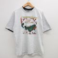 GATORZ 00s 半袖Tシャツ ワニ グレー L | 古着