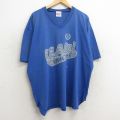 90s 半袖Tシャツ UAW ブルー XL | 古着