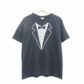 ジャージーズ 00s 半袖Tシャツ タキシード ブラック L | 古着