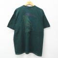 フルーツオブザルーム 90s 半袖Tシャツ 地図 グリーン XL | 古着