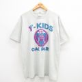 フルーツオブザルーム 90s 半袖Tシャツ OAK PARK グレー XL | 古着