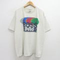 90s 半袖Tシャツ BOSS グレー XL | 古着