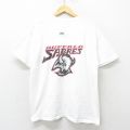 フルーツオブザルーム 00s 半袖Tシャツ バッファローセイバーズ ホワイト XL | 古着