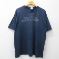 00s 半袖Tシャツ mom ネイビー XL | 古着