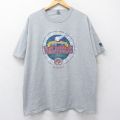 ラッセル 00s 半袖Tシャツ 野球 グレー XL | 古着
