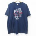 00s 半袖Tシャツ PATRIOTIC ネイビー XL | 古着