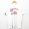 All Sport 00s 半袖Tシャツ 星条旗 ホワイト XL | 古着