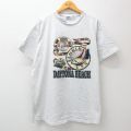 90s 半袖Tシャツ ヨット グレー XL | 古着