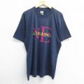 フルーツオブザルーム 00s 半袖Tシャツ ネブラスカ ネイビー XL | 古着