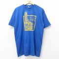 ヘインズ 90s 半袖Tシャツ ST.ITA PARISH ブルー XL | 古着
