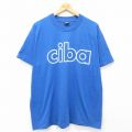 フルーツオブザルーム 90s 半袖Tシャツ Ciba ブルー XL | 古着
