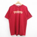 XL★古着 半袖 ビンテージ Tシャツ メンズ 00年代 00s パイレーツオブケープコッド スカル コットン クルーネック エンジ 24jun11 中古