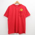 フルーツオブザルーム 00s 半袖Tシャツ MIDAS レッド XL | 古着