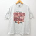 00s 半袖Tシャツ ゲイターボウル グレー XL | 古着