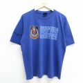 00s 半袖Tシャツ 警察 ブルー L | 古着