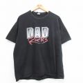 00s 半袖Tシャツ DAD ブラック XL | 古着