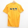 フルーツオブザルーム 90s 半袖Tシャツ ゾウ オレンジ M | 古着