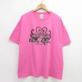00s 半袖Tシャツ Army Soldier ピンク XL | 古着