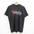 ヘインズ 90s 半袖Tシャツ Valeska ブラック L | 古着