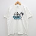 バッカニア 00s 半袖Tシャツ ホーンライン ホワイト L | 古着
