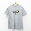 00s 半袖Tシャツ 鳥 グレー XL | 古着