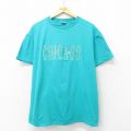 90s 半袖Tシャツ シカゴ刺繍 ライトブルー XL | 古着