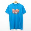 ヘインズ 80s 半袖Tシャツ Daddy ライトブルー M | 古着
