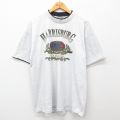 SIGNAL 90s 半袖Tシャツ 霜降り グレー XL | 古着