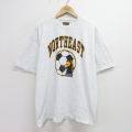 ノースイースト 90s 半袖Tシャツ サッカー グレー XL | 古着