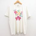 フルーツオブザルーム 00s 半袖Tシャツ JUST VIP ホワイト XL | 古着