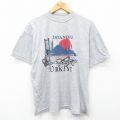 00s 半袖Tシャツ イスタンブール グレー霜降り XL | 古着