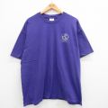 00s 半袖Tシャツ 地球 パープル XL | 古着