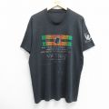 90s 半袖Tシャツ POWMIA ブラック XL | 古着
