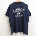 00s 半袖Tシャツ ユニオンジャック ネイビー XL | 古着