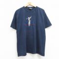 00s 半袖Tシャツ ゴルフ ネイビー XL | 古着